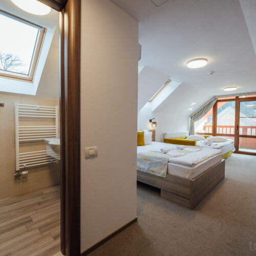 Camera tripla deluxe cu balcon