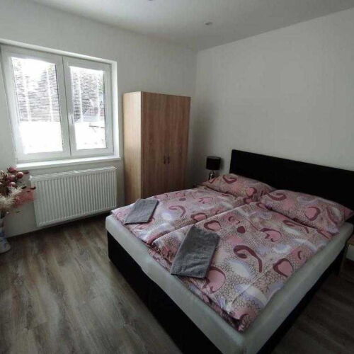 Apartament 4-osobowy Tourist z łazienką z 2 pomieszczeniami sypialnianymi