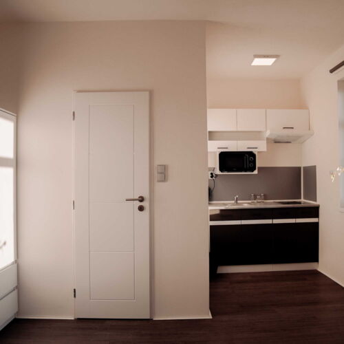 Twin Room with Shower and Kitchen