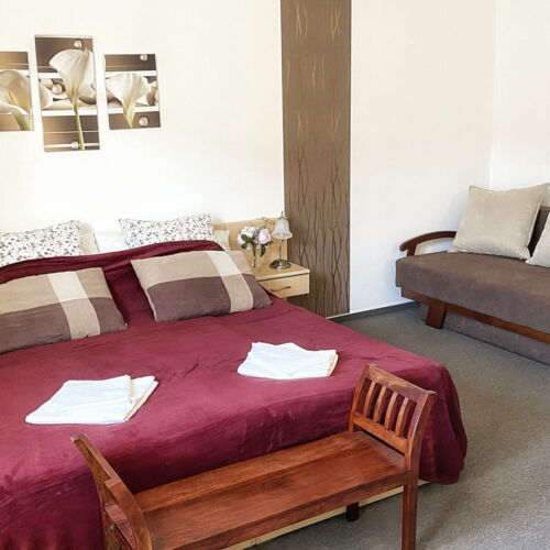 Apartament 4-osobowy Family z własną kuchnią z 1 pomieszczeniem sypialnianym