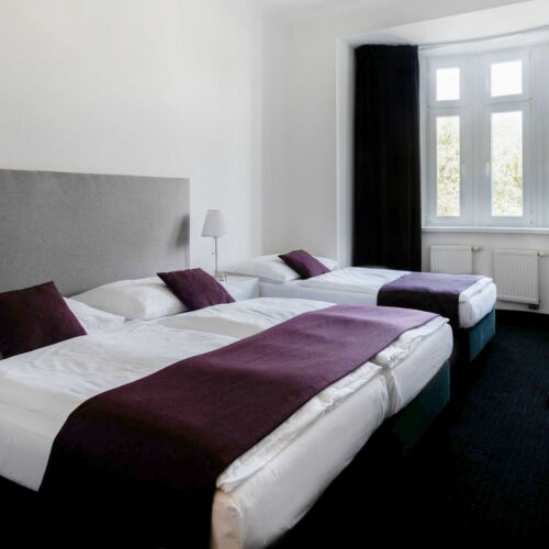 Camera cvadrupla cu aer condiționat cu duș