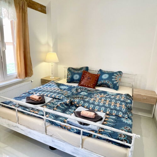 Camera twin cu duș cu chicinetă proprie (se poate solicita pat suplimentar)