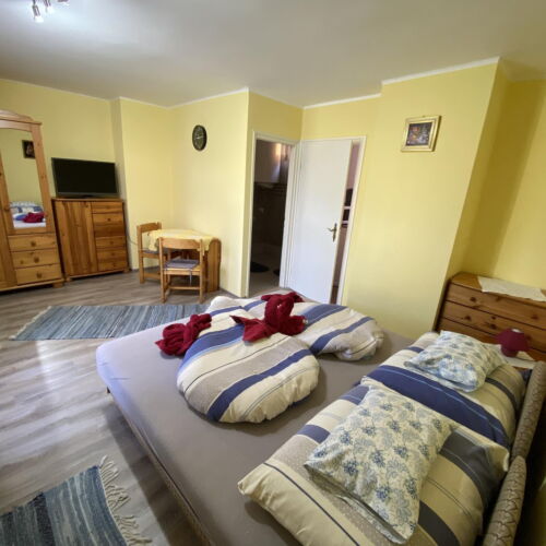 Yard View Ground Floor 1-Room Apartment for 2 Persons