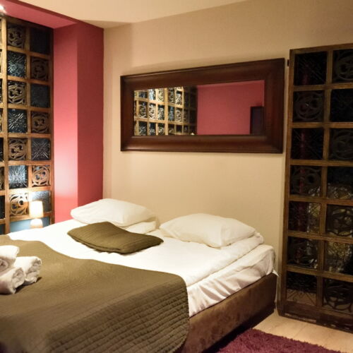 Apartament 2-osobowy z antresolą z 1 pomieszczeniem sypialnianym