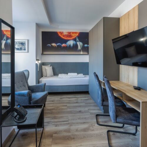 Apartament 2-osobowy na piętrze Business z 1 pomieszczeniem sypialnianym