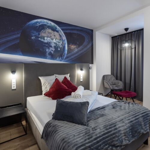 Apartament 2-osobowy na piętrze Queen z 1 pomieszczeniem sypialnianym
