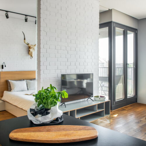 Apartament 4-osobowy z 1 pomieszczeniem sypialnianym