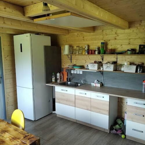 Chata 7-osobowy z prysznicem z własną kuchnią