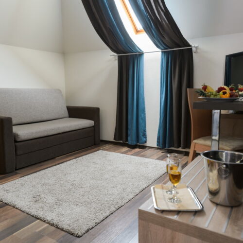 Pokój 2-osobowy na poddaszu Deluxe (możliwa dostawka)