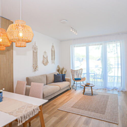 Apartament cu panoramă cu vedere spre lac cu 2 camere pentru 4 pers.