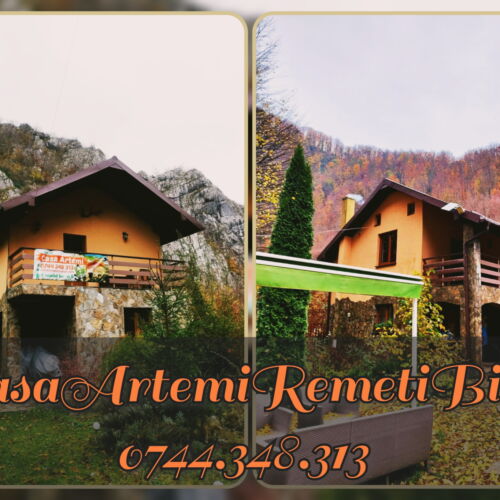 Casă de vacanță întreaga unitate cu vedere spre munte pentru 12 pers. (se inchirieaza doar integral)