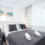 Komfort 1-Zimmer-Apartment für 4 Personen mit Aussicht auf die Stadt