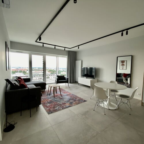 Apartament 4-osobowy z panoramą z 2 pomieszczeniami sypialnianymi