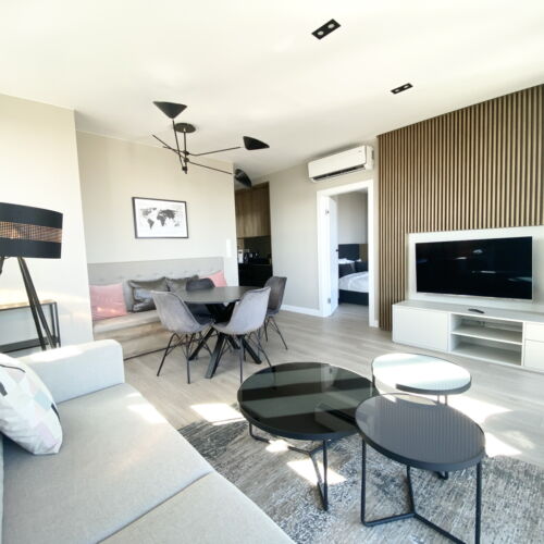 Apartament 6-osobowy Przyjazny podróżom rodzinnym z widokiem na miasto z 3 pomieszczeniami sypialnianymi