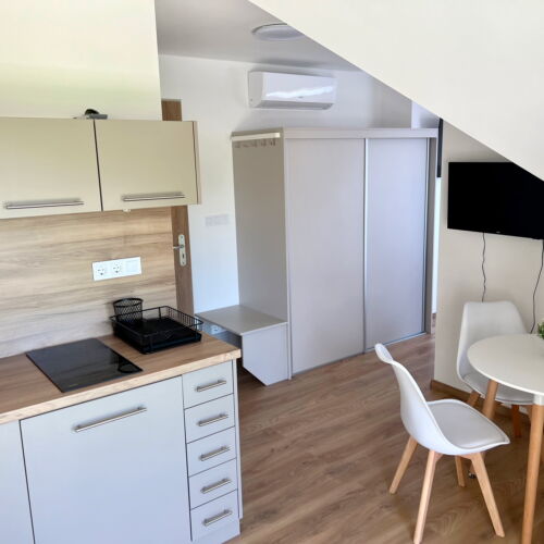 Apartman pro 3 os. s 1 ložnicí s panoramou na poschodí