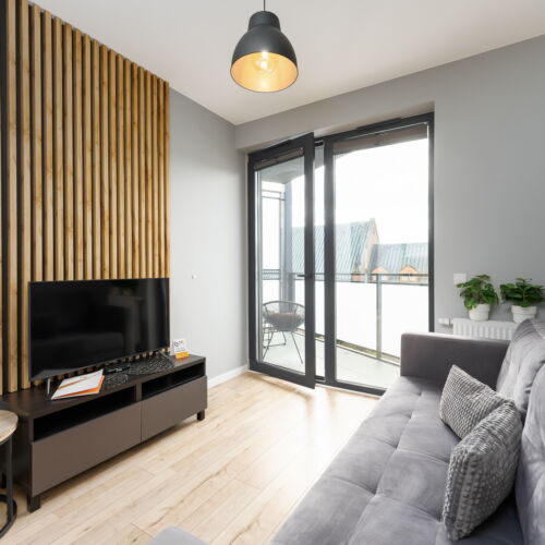 Apartament 4-osobowy z klimatyzacją z widokiem na morze z 2 pomieszczeniami sypialnianymi