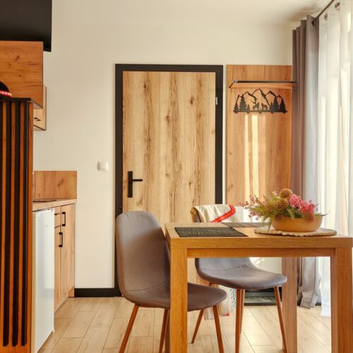 Apartament 2-osobowy na piętrze z widokiem na góry z 1 pomieszczeniem sypialnianym