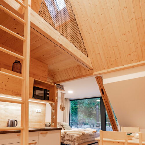 Apartman se sprchou s vlastní kuchyňkou pro 3 os. (s možností přistýlky)