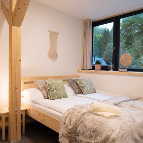 Apartman se sprchou se společnou kuchyňkou pro 2 os.