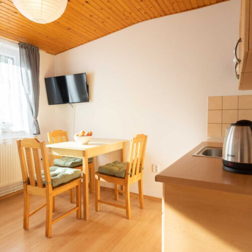 Apartman se sprchou s vlastní kuchyňkou pro 2 os. (s možností přistýlky)