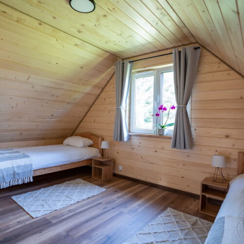 Domek całoroczny 6-osobowy cały dom z widokiem na las