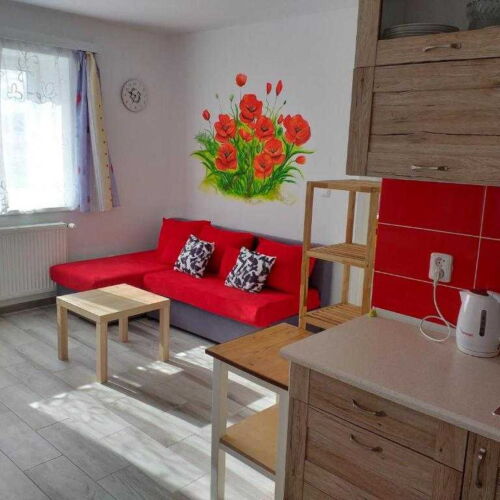 Apartman se sprchou s vlastní kuchyňkou pro 4 os.