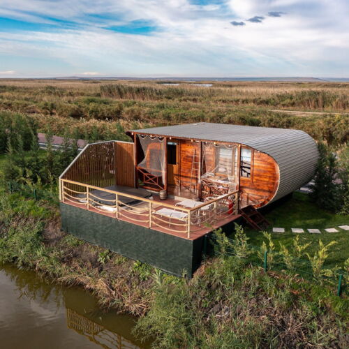 Bungalow 2-osobowy Vip z tarasem