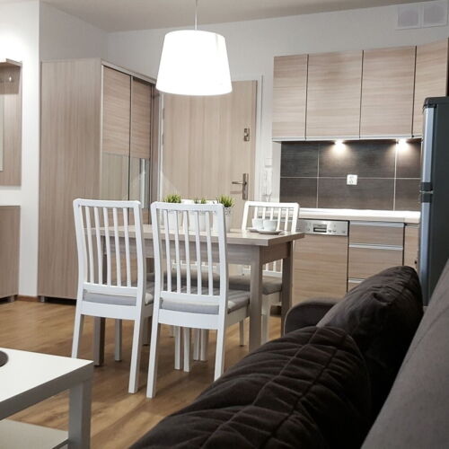 Apartament 4-osobowy na parterze Standard z 2 pomieszczeniami sypialnianymi