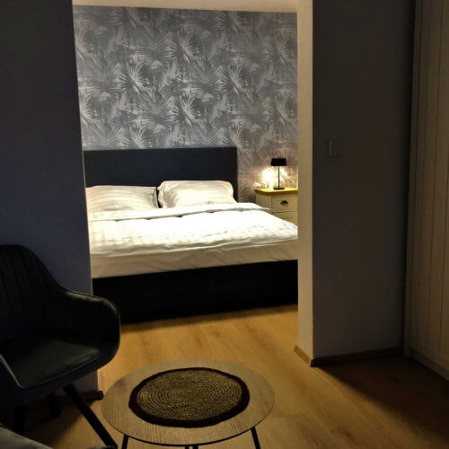 Apartament cu duș cu chicinetă proprie pentru 2 pers.