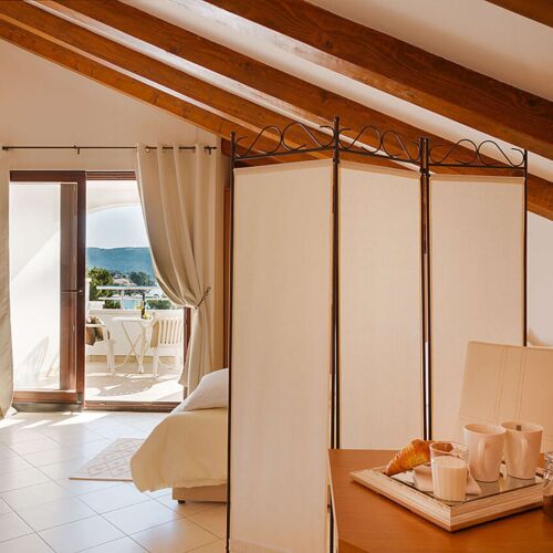 Sea View 1-Room Apartment for 3 Persons 