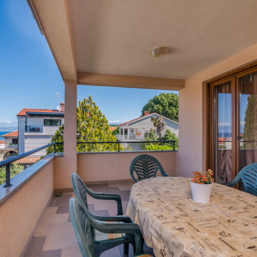 Familie 3-Zimmer-Apartment für 6 Personen im Teil Blick auf das Meer