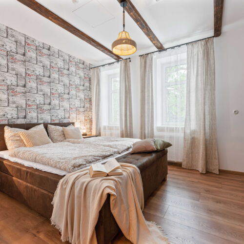 Apartament 2-osobowy z 1 pomieszczeniem sypialnianym (możliwa dostawka)