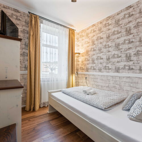 Pokój 1-osobowy z prysznicem tV z płaskim ekranem