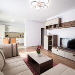 Apartament la etaj cu vedere spre grădină cu 2 camere pentru 4 pers.
