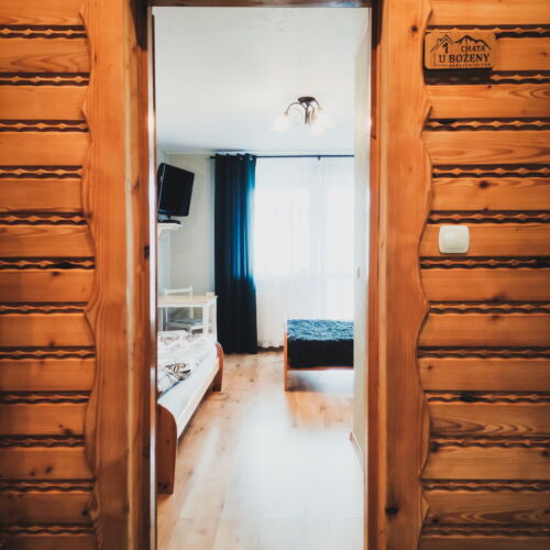 Pokój 3-osobowy na piętrze z widokiem na ogród