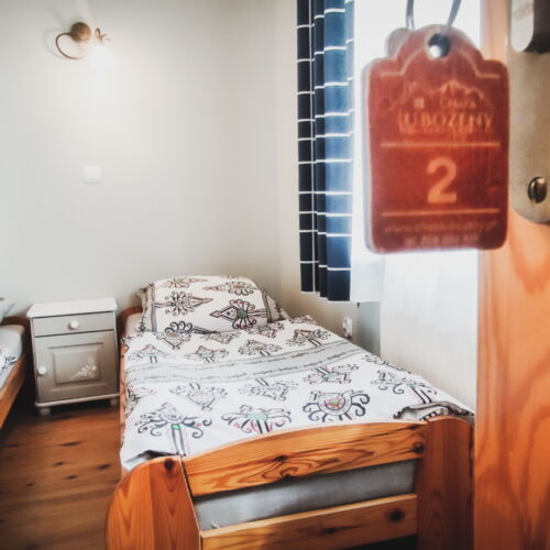 Pokój 4-osobowy na piętrze z widokiem na ogród