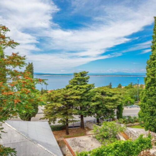 Apartament cu vedere spre mare d cu 1 camera pentru 2 pers.