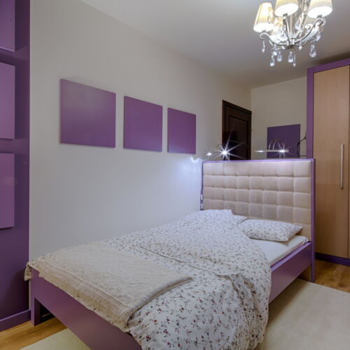 Apartament 4-osobowy Przyjazny podróżom rodzinnym z balkonem z 2 pomieszczeniami sypialnianymi