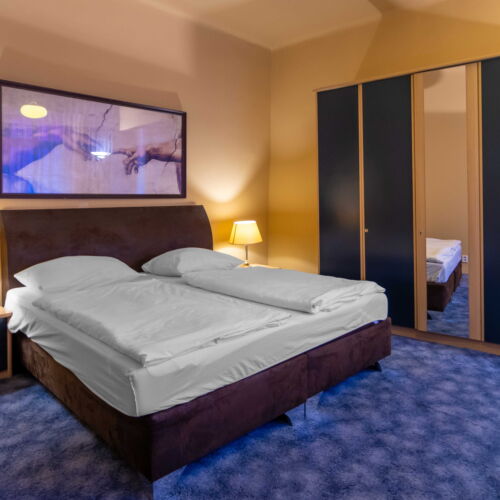 Double Room with Kitchenette (extra beds available)