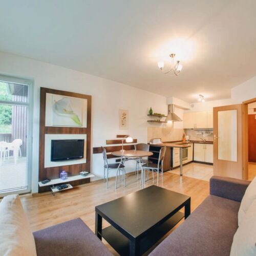 Apartament 4-osobowy z 2 pomieszczeniami sypialnianymi