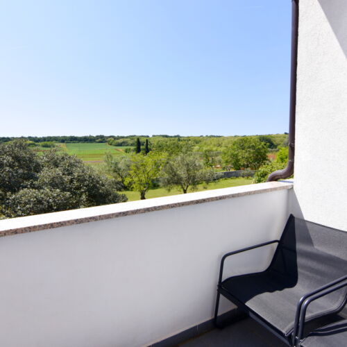 Apartament cu aer condiționat cu vedere spre grădină cu 2 camere pentru 4 pers.