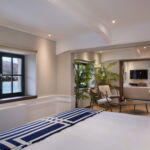 Rezydencja pokój 2-osobowy Deluxe z widokiem na morze z 1 pomieszczeniem sypialnianym (możliwa dostawka)