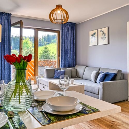 Apartament 4-osobowy z 2 pomieszczeniami sypialnianymi