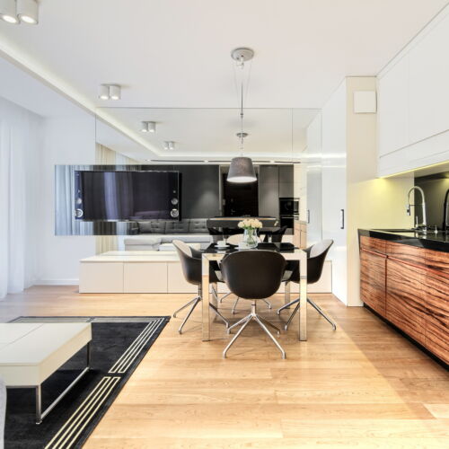 Apartament 6-osobowy na piętrze z widokiem na las z 3 pomieszczeniami sypialnianymi