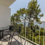 2-Zimmer-Suite für 4 Personen mit Balkon im Teil Blick auf das Meer