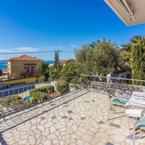 Sea View 3-Room Balcony Apartment for 6 Persons