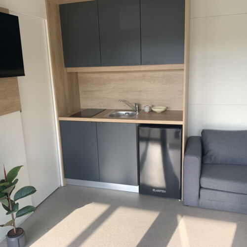 Domek całoroczny 4-osobowy na parterze z widokiem na morze