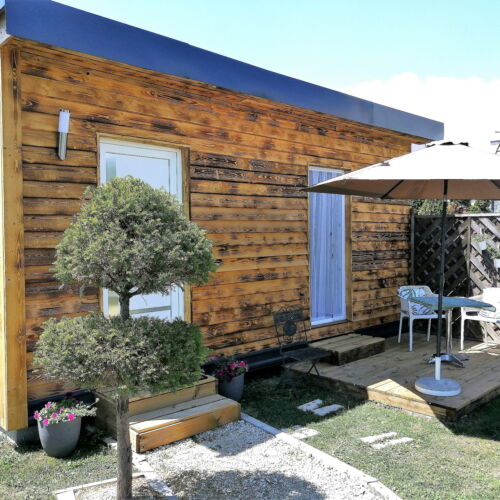 Ferienhaus mit Klimaanlage und Terasse