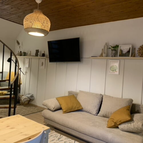 Domek letniskowy 4-osobowy Romantyczny z widokiem na jezioro