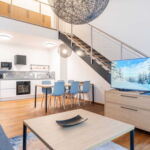 Apartment für 5 Personen mit Eigener Küche und Balkon (Zusatzbett möglich)